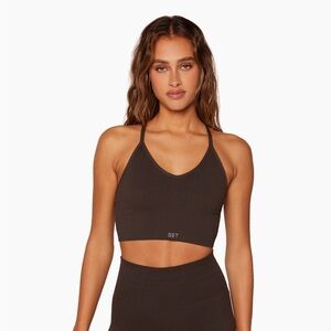 Set Active RIBBED V BRA in Scluptflex